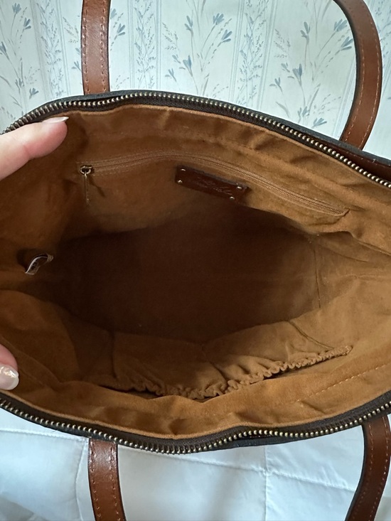 Patricia Nash Leather Floral Tote - Picture 14 of 15